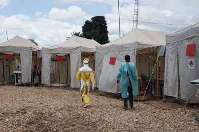 several medical tents